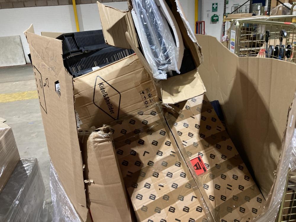 Lot 901  
            Birmingham SR106 - Collection or Optional Delivery Available 

                
PALLET OF ITEMS TO INCLUDE BLUEFIN FITNESS VIBRATION PLATE (ALL PALLET CONTENTS M...