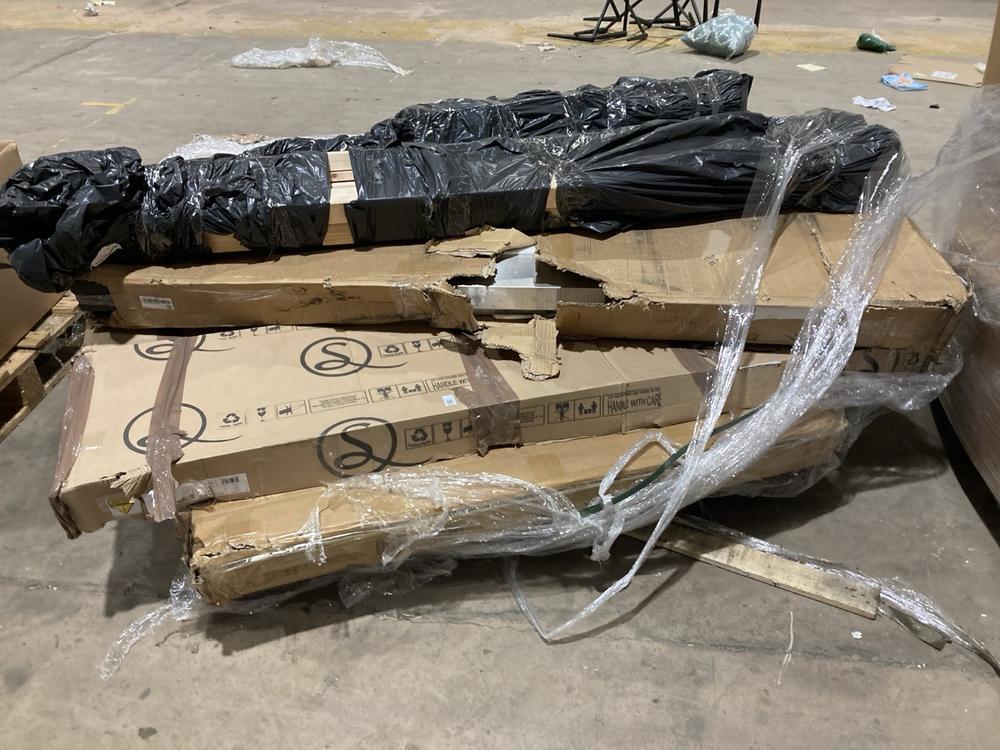 Lot 911  
            Birmingham SR106 - Collection or Optional Delivery Available 

                
PALLET OF ITEMS TO INCLUDE NEVADA 4 DOOR WARDROBE PART ROW 5 (ALL PALLET CONTENTS...