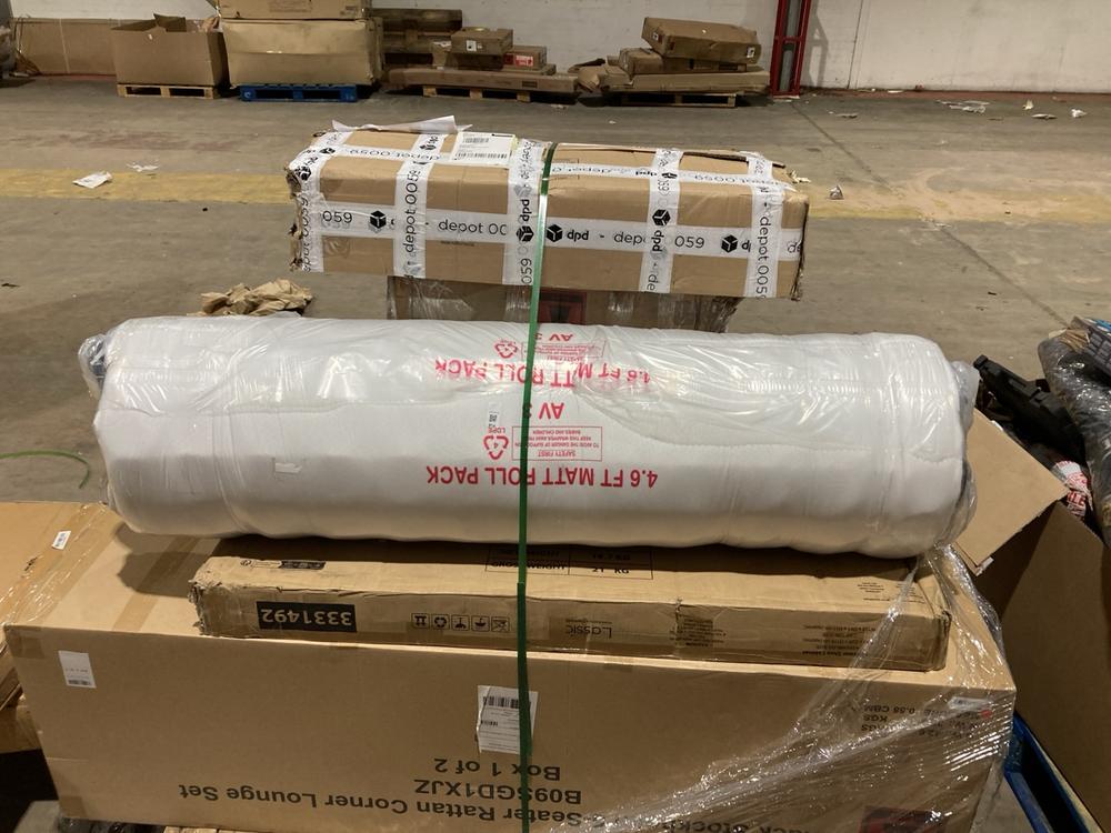 Lot 914  
            Birmingham SR106 - Collection or Optional Delivery Available 

                
PALLET OF ITEMS TO INCLUDE VIDA DESIGN 3 DRAWER SHOE CABINET (ALL PALLET CONTENTS...