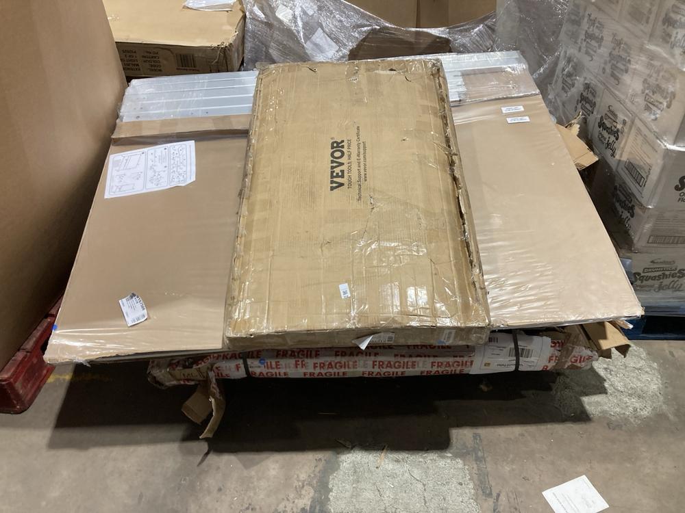 Lot 918  
            Birmingham SR106 - Collection or Optional Delivery Available 

                
PALLET OF ITEMS TO INCLUDE VIZ-PRO RM6048L PROJECTION MOBILE WHITEBOARD (ALL PALL...