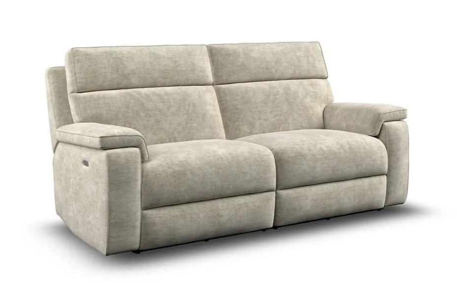 Lot 15  
            Birmingham SR104 - Collection or Optional Delivery Available 

                
OAK FURNITURELAND SELBY 3 SEATER POWER RECLINER SOFA IN PLUSH BEIGE FABRIC ORIGIN...