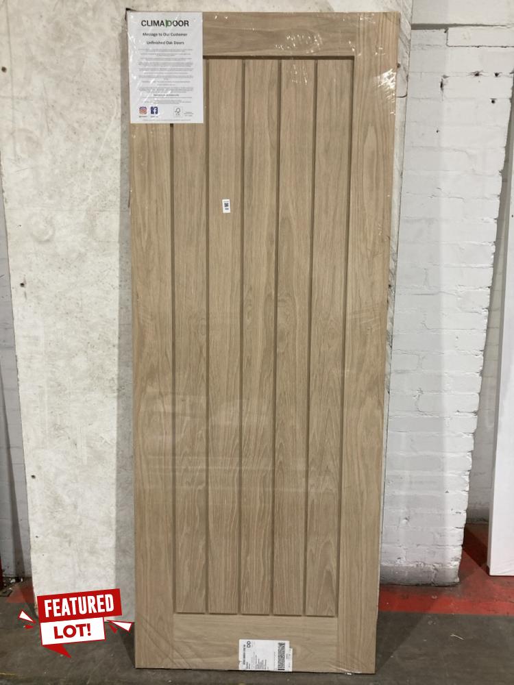 Lot 163  
            Birmingham SR104 - Collection or Optional Delivery Available 

                
CLIMADOOR 1981 X 762 X 35MM MEXICAN OAK INTERNAL DOOR