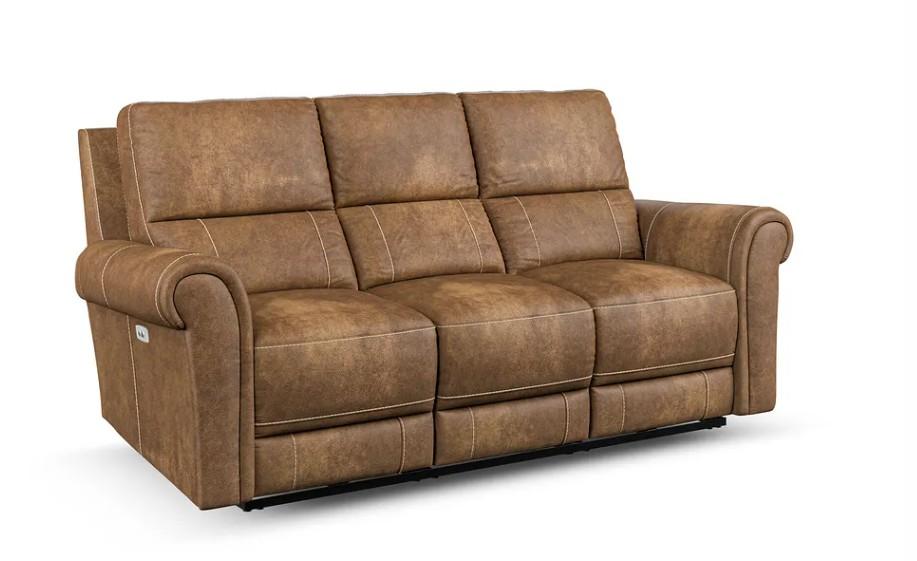 Lot 17  
            Birmingham SR104 - Collection or Optional Delivery Available 

                
OAK FURNITURELAND COLORADO 3 SEATER ELECTRIC RECLINER IN RANCH BROWN FABRIC ORIGI...