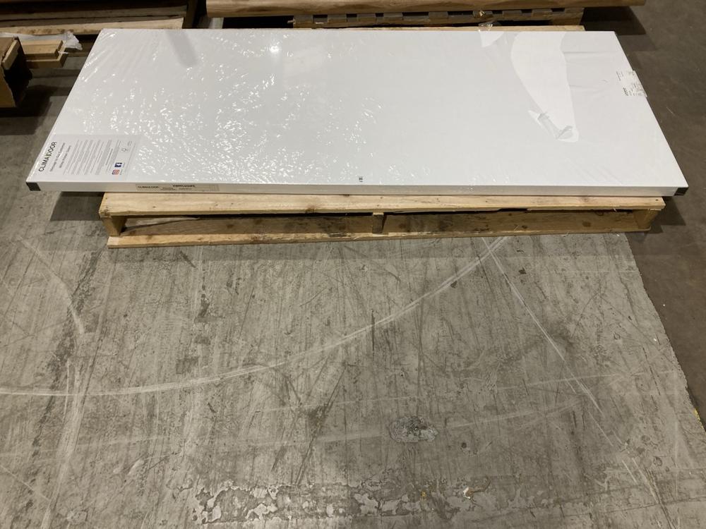 Lot 186  
            Birmingham SR104 - Collection or Optional Delivery Available 

                
CLIMADOOR 1981 X 838 X 44MM WHITE FLUSH PREFINISHED FIRE DOOR