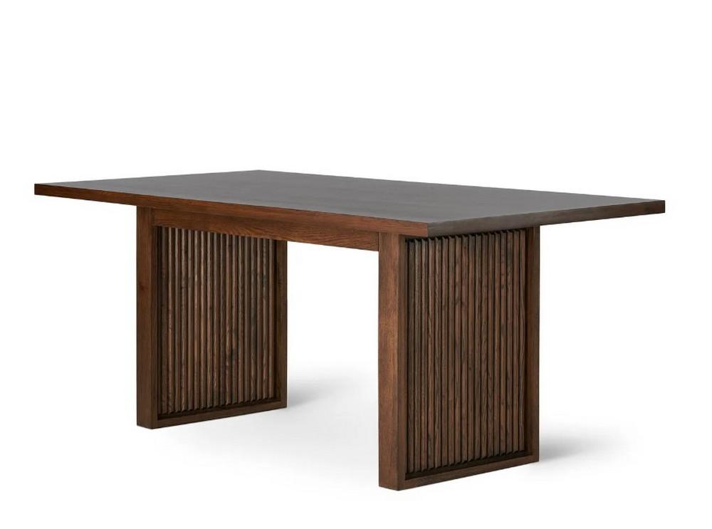 Lot 190  
            Birmingham SR104 - Collection or Optional Delivery Available 

                
OAK FURNITURELAND OLIVER DARK SOLID OAK 5FT11 DINING TABLE ORIGINAL RRP £729.99