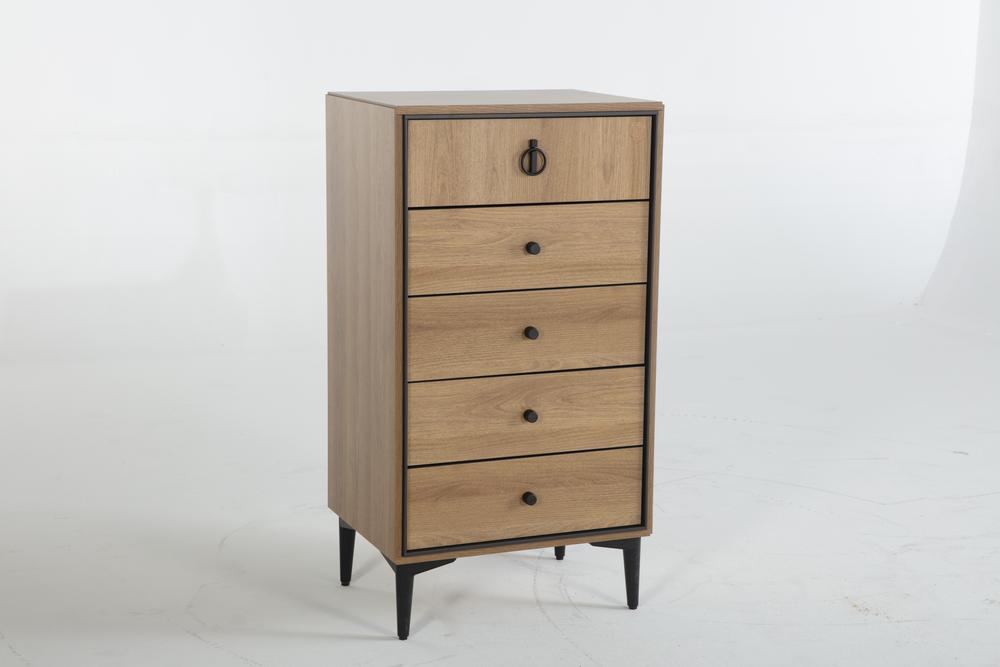 Lot 202  
            Birmingham SR104 - Collection or Optional Delivery Available 

                
VISTA/VITA TALL CHEST OF DRAWERS MEDIUM OAK FINISH ORIGINAL RRP £499.99