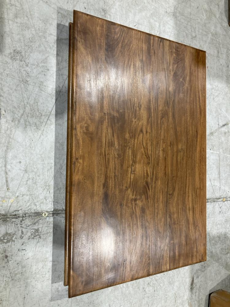 Lot 221  
            Birmingham SR104 - Collection or Optional Delivery Available 

                
LARGE RECTANGULAR COFFEE TABLE - LIGHT ANTIQUE - ITEM NO. 075314 - ORIGINAL RRP £325