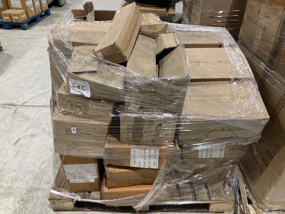 Lot 293  
            Birmingham SR104 - Collection or Optional Delivery Available 

                
PALLET OF STONE THE CROWS ITEMS TO INCLUDE TREE WITH SANTA AND PRESENT - LED (KER...