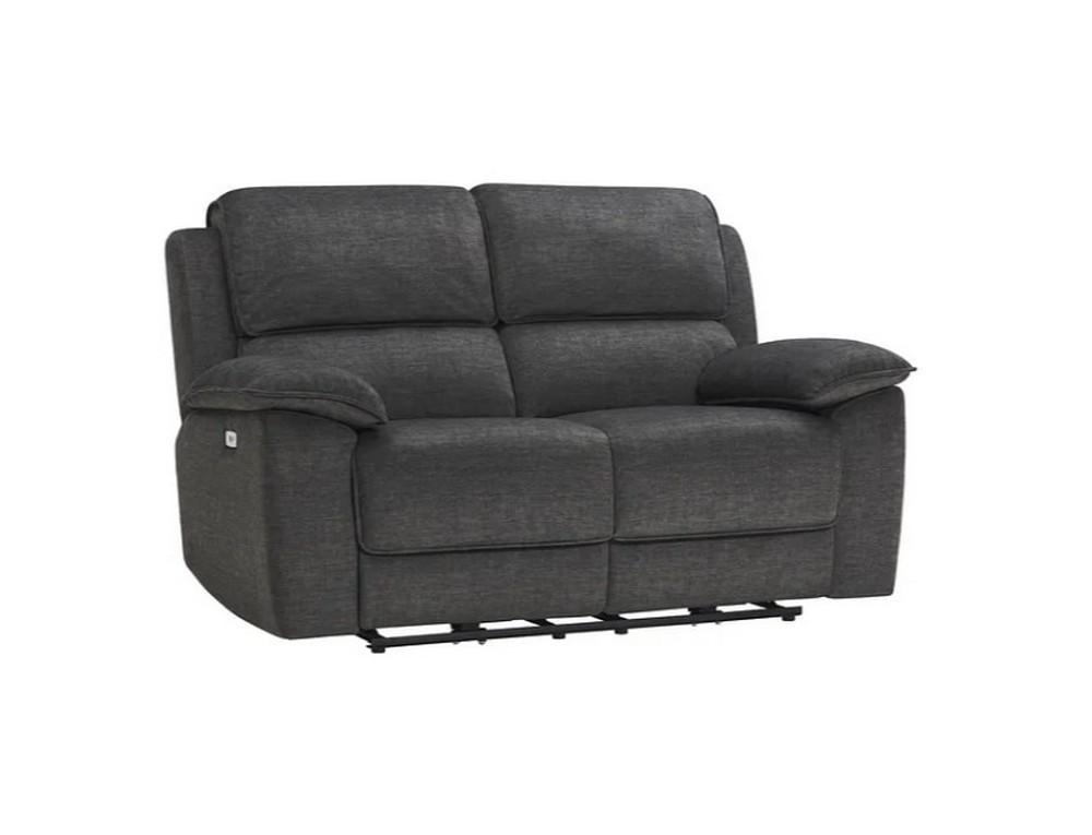 Lot 2  
            Birmingham SR104 - Collection or Optional Delivery Available 

                
OAK FURNITURELAND GOODWOOD ELECTRIC RECLINER MODULE SOFA IN PLUSH CHARCOAL ORIGIN...