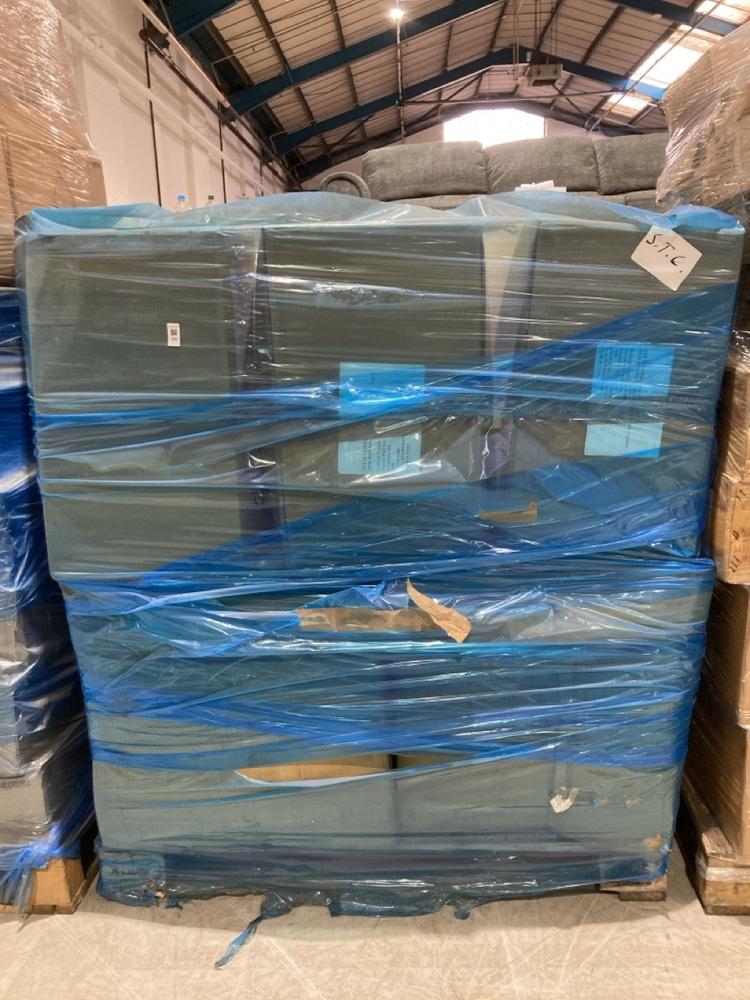 Lot 302  
            Birmingham SR104 - Collection or Optional Delivery Available 

                
76X STONE THE CROWS LATGE SQUARE LEATHER CUSHION (KERBSIDE PALLET DELIVERY)