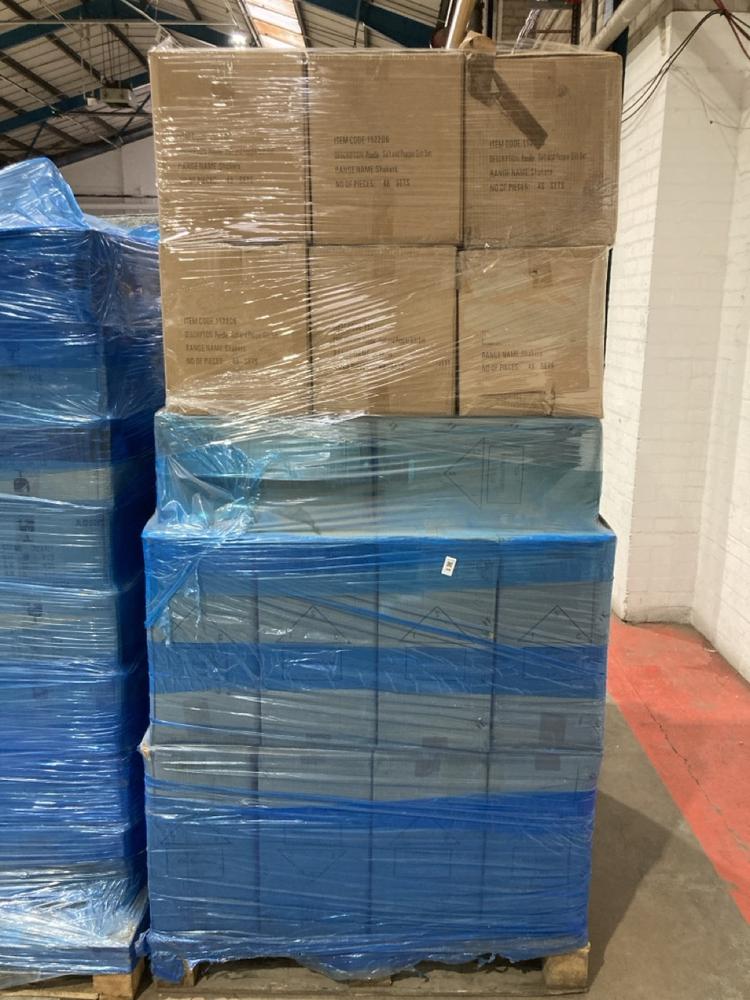 Lot 308  
            Birmingham SR104 - Collection or Optional Delivery Available 

                
PALLET OF STONE THE CROWS SALT AND PEPPER GIFT SETS TO INCLUDE POODLE SALT AND PE...