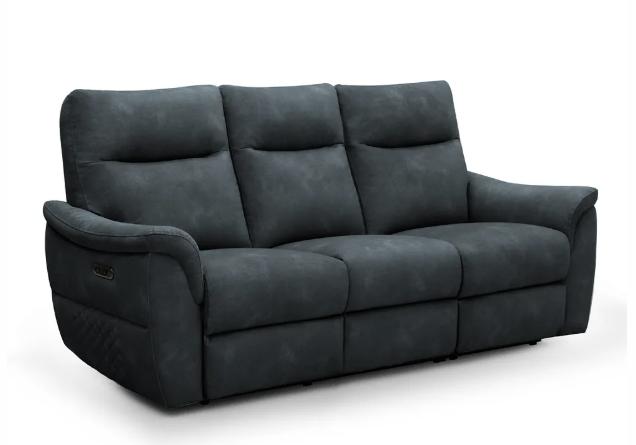 Lot 317  
            Birmingham SR104 - Collection or Optional Delivery Available 

                
OAK FURNITURELAND ALDO 3 SEATER RECLINER SOFA IN DEXTER SHADOW FABRIC - ORIGINAL ...