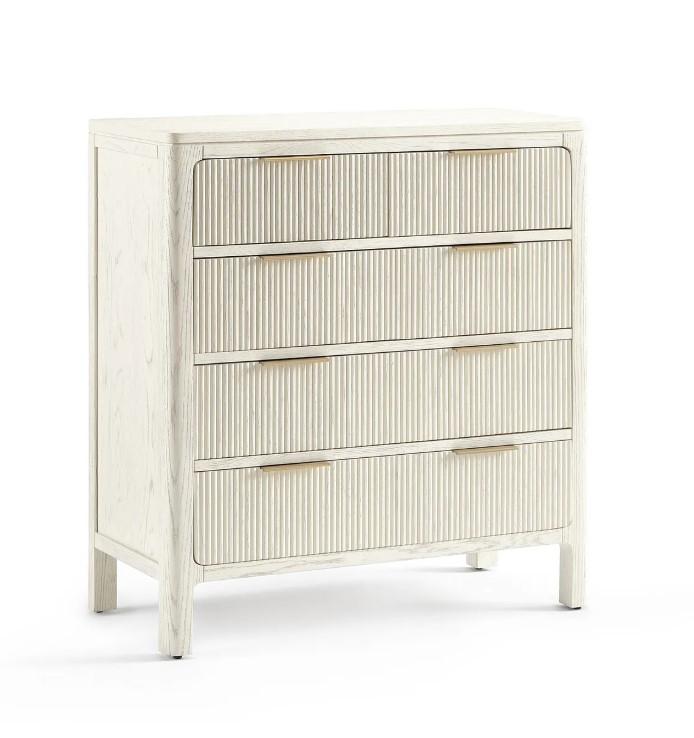 Lot 335  
            Birmingham SR104 - Collection or Optional Delivery Available 

                
OAK FURNITURELAND WREN WHITE PAINTED SOLID OAK 2+3 CHEST OF DRAWERS ORIGINAL RRP ...