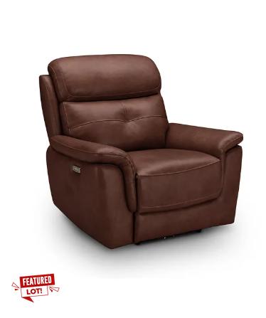 Lot 348  
            Birmingham SR104 - Collection or Optional Delivery Available 

                
OAK FURNITURELAND IVER ELECTRIC RECLINER ARMCHAIR WITH POWER HEADREST IN VIRGO CH...