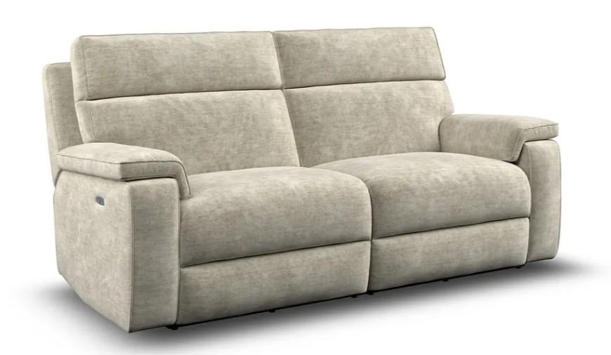 Lot 3  
            Birmingham SR104 - Collection or Optional Delivery Available 

                
OAK FURNITURELAND SELBY 3 SEATER POWER RECLINER SOFA WITH POWER HEADREST IN PLUSH...