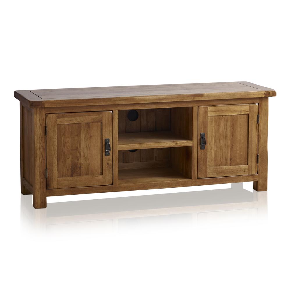 Lot 49  
            Birmingham SR104 - Collection or Optional Delivery Available 

                
OAK FURNITURELAND ORIGINAL RUSTIC SOLID OAK LARGE CABINET ORIGINAL RRP £459.99