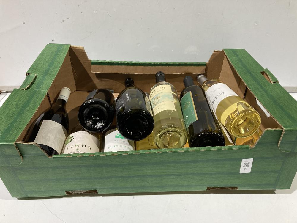 Lot 27  
            BIRMINGHAM SR110 - DELIVERY OR COLLECTION 

                
12 X BOTTLES OF MIXED WINE TO INCLUDE QUEEN BEE VIOGNIER 2025 12% VOL 750ML WHITE...