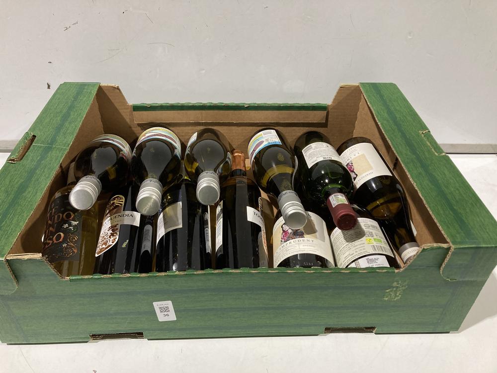 Lot 36  
            BIRMINGHAM SR110 - DELIVERY OR COLLECTION 

                
12 X BOTTLES OF MIXED WINE TO INCLUDE BRISTED BROTHERS SAUVIGION BLANC 2025 10.8%...