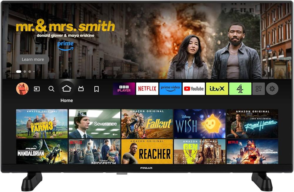 Lot 10  
            Birmingham Premium - Collection or Optional Delivery Available 

                
FINLUX 32 INCH HD READY 32" SMART TV (ORIGINAL RRP - £149): MODEL NO 32MH24F (BOX...