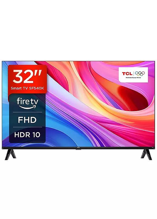 Lot 11  
            Birmingham Premium - Collection or Optional Delivery Available 

                
TCL FULL HD FIRE TV SMART TV (ORIGINAL RRP - £179): MODEL NO 32SF540K (BOX AND CH...