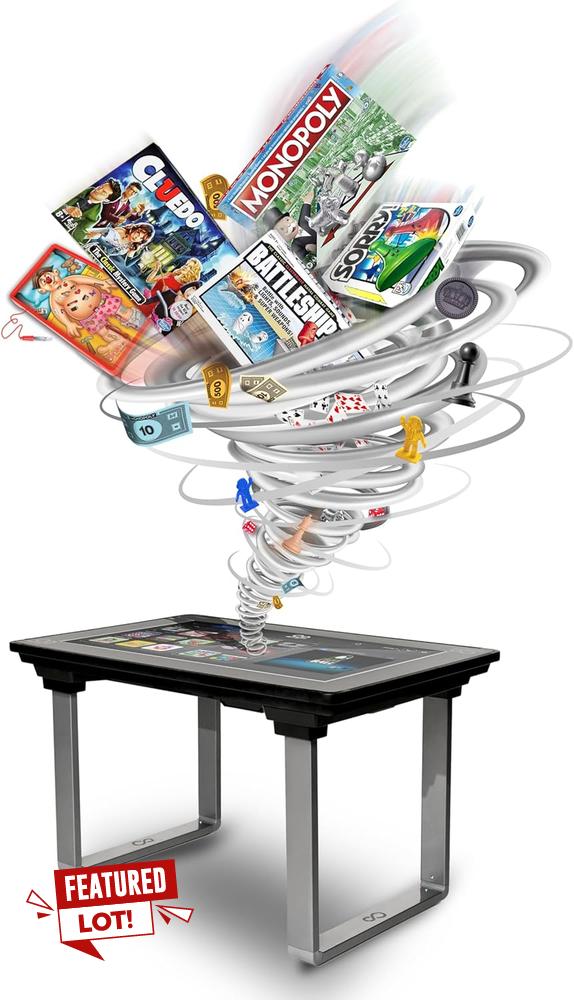 Lot 18  
            Birmingham Premium - Collection or Optional Delivery Available 

                
ARCADE 1UP INFINITY GAME TABLE GAME TABLE (ORIGINAL RRP - £899). (BOXED) [JPTB7824]