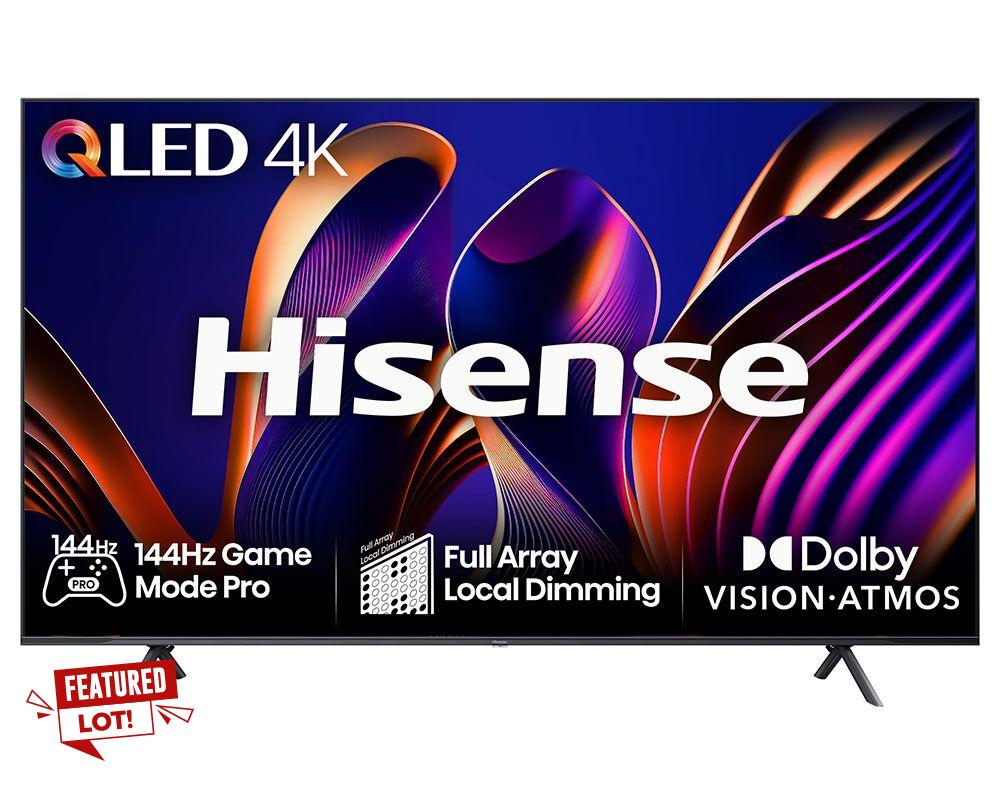 Lot 22  
            Birmingham Premium - Collection or Optional Delivery Available 

                
HISENSE E7 SERIES QLED 55" 4K TV (ORIGINAL RRP - £725): MODEL NO 55E78QTUK (POWER...