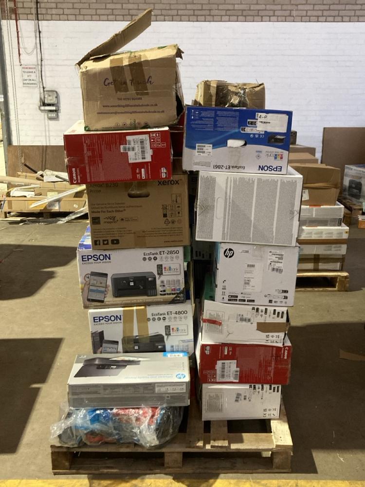 Lot 31  
            Birmingham Premium - Collection or Optional Delivery Available 

                
25 X PRINTERS TO INCLUDE EPSON, HP, BROTHER (ORIGINAL RRP - £1600). [JPTB7815] (K...