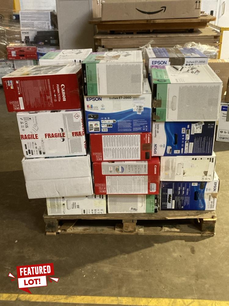 Lot 32  
            Birmingham Premium - Collection or Optional Delivery Available 

                
25 X PRINTERS TO INCLUDE EPSON & HP (ORIGINAL RRP - £1600). [JPTB7813] (KERBSIDE ...