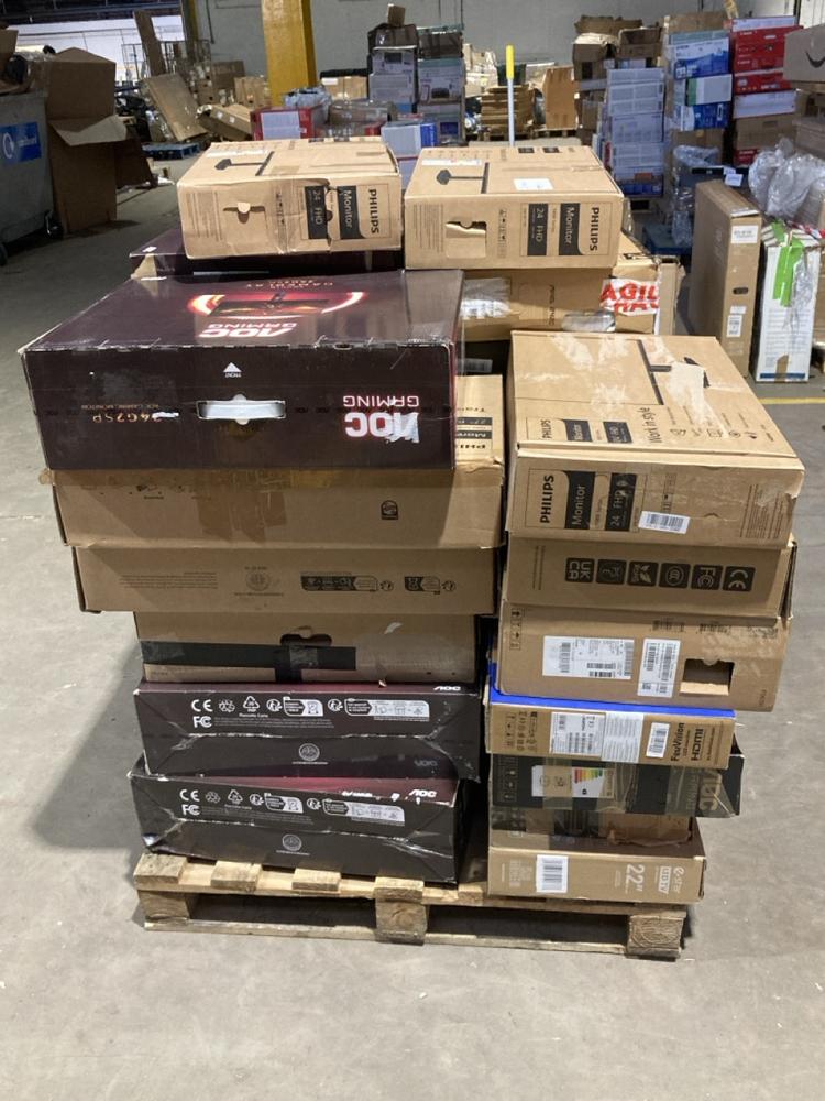 Lot 38  
            Birmingham Premium - Collection or Optional Delivery Available 

                
22 X UNTESTED MONITORS TO INCLUDE AOC GAMING MONITOR (ORIGINAL RRP - £1600). [JPT...