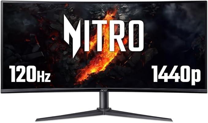 Lot 3  
            Birmingham Premium - Collection or Optional Delivery Available 

                
ACER NITRO 34" 120HZ CURVED UM.CX0EE.012 MONITOR (ORIGINAL RRP - £279). (BOX AND ...