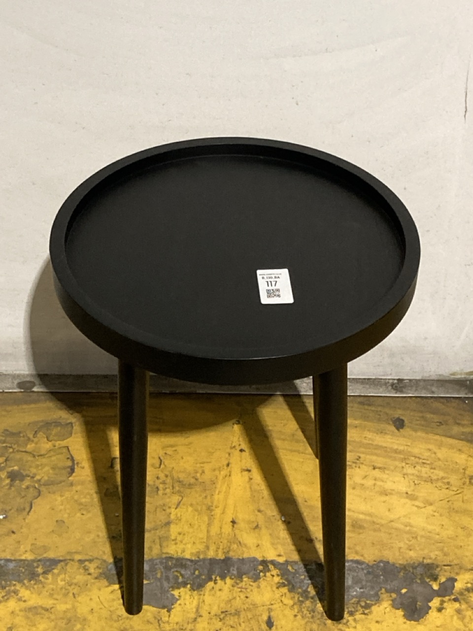 Lot 117  
            Birmingham - Collection or Delivery 

                
DAVID PHILLIPS HESTRA LAMP TABLE WENGE IR-25833D ORIGINAL RRP £129