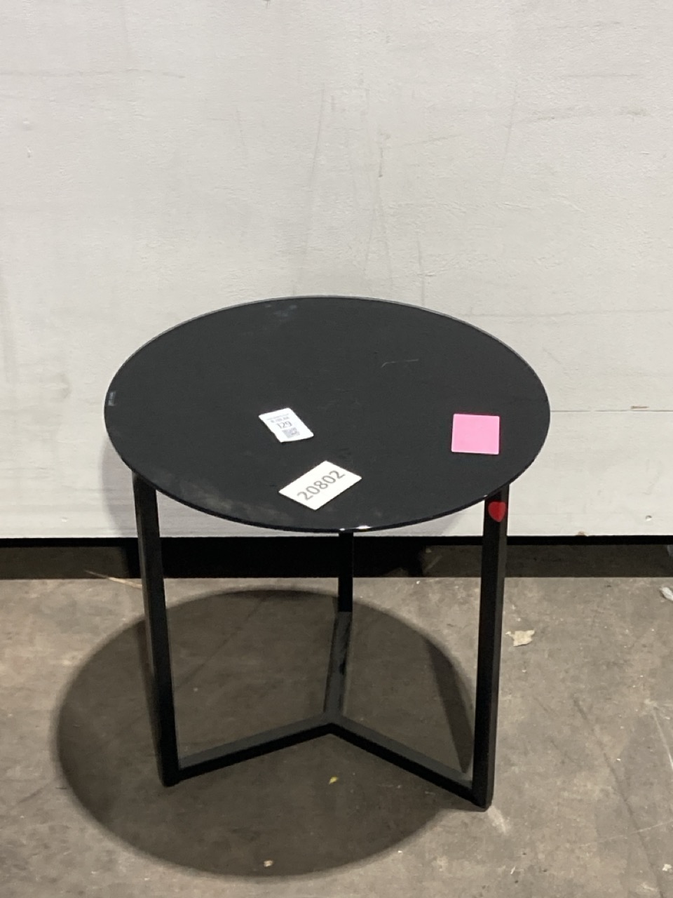 Lot 129  
            Birmingham - Collection or Delivery 

                
DAVID PHILLIPS R/PARRY LAMP TABLE IN BLACK IN-27149D ORIGINAL RRP £59