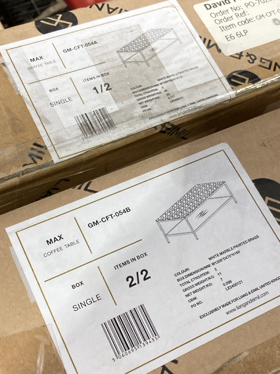 Lot 140  
            Birmingham - Collection or Delivery 

                
DAVID PHILLIPS R/BESPOKE COFFEE TABLE IN-03389D ORIGINAL RRP £211