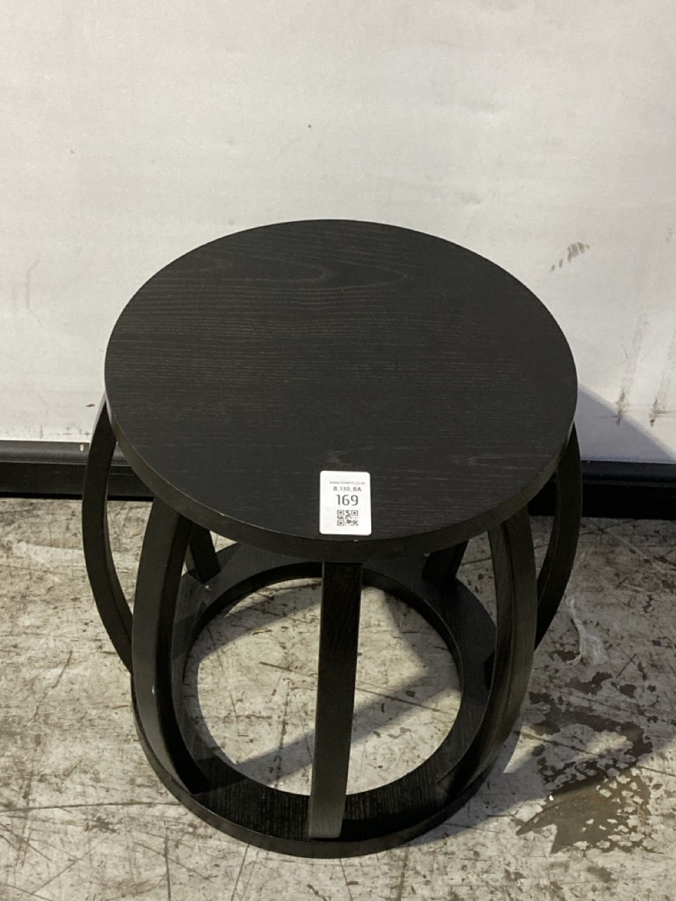 Lot 169  
            Birmingham - Collection or Delivery 

                
DAVID PHILLIPS R/MILANO CIRCLE LAMP TABLE IN WENGE IR-03159D ORIGINAL RRP £129