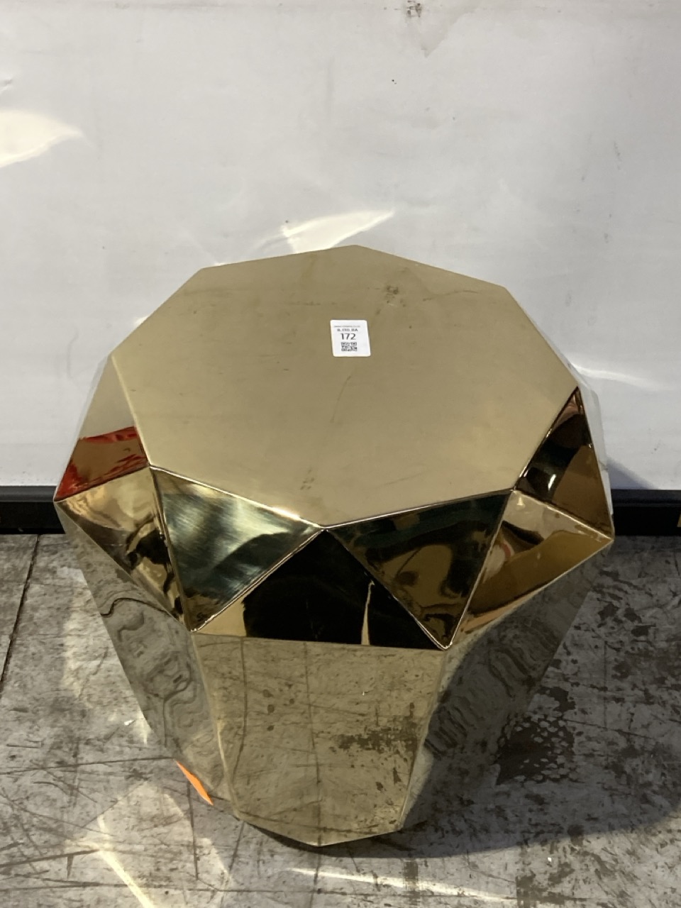 Lot 172  
            Birmingham - Collection or Delivery 

                
DAVID PHILLIPS R/ALLURE SMALL TABLE IN CHAMPAGNE IR-33064D ORIGINAL RRP £528