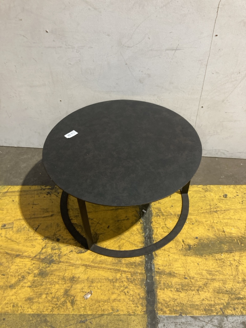Lot 187  
            Birmingham - Collection or Delivery 

                
DAVID PHILLIPS JERSEY ROUND COFFEE TABLE ORIGINAL RRP £182.50