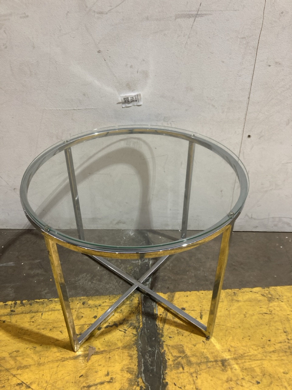 Lot 193  
            Birmingham - Collection Only 

                
DAVID PHILLIPS R/CROSS ROUND LAMP TABLE IR-03152D ORIGINAL RRP £59