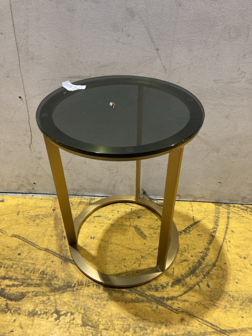 Lot 215  
            Birmingham - Collection Only 

                
DAVID PHILLIPS R/TAMRA LAMP TABLE IN GLASS/BRASS IR-28971D ORIGINAL RRP £145