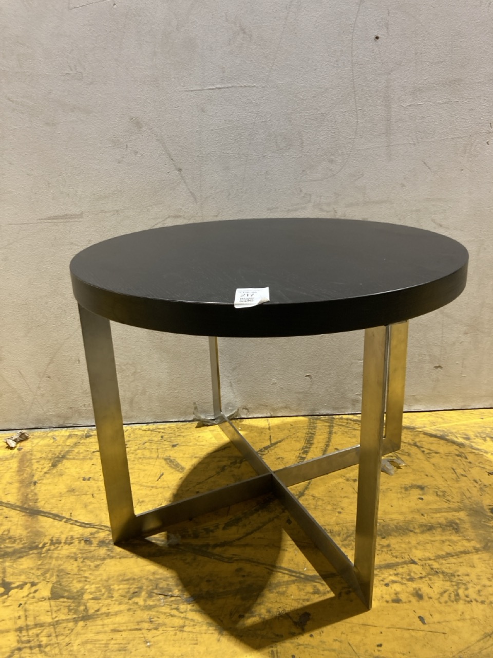 Lot 217  
            Birmingham - Collection or Delivery 

                
DAVID PHILLIPS R/VIENNA LAMP TABLE IN WENGE IR-03161D ORIGINAL RRP £115