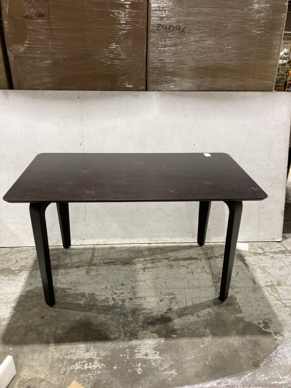 Lot 223  
            Birmingham - Collection or Delivery 

                
DAVID PHILLIPS RECTANGULAR DINING TABLE IN BROWN
