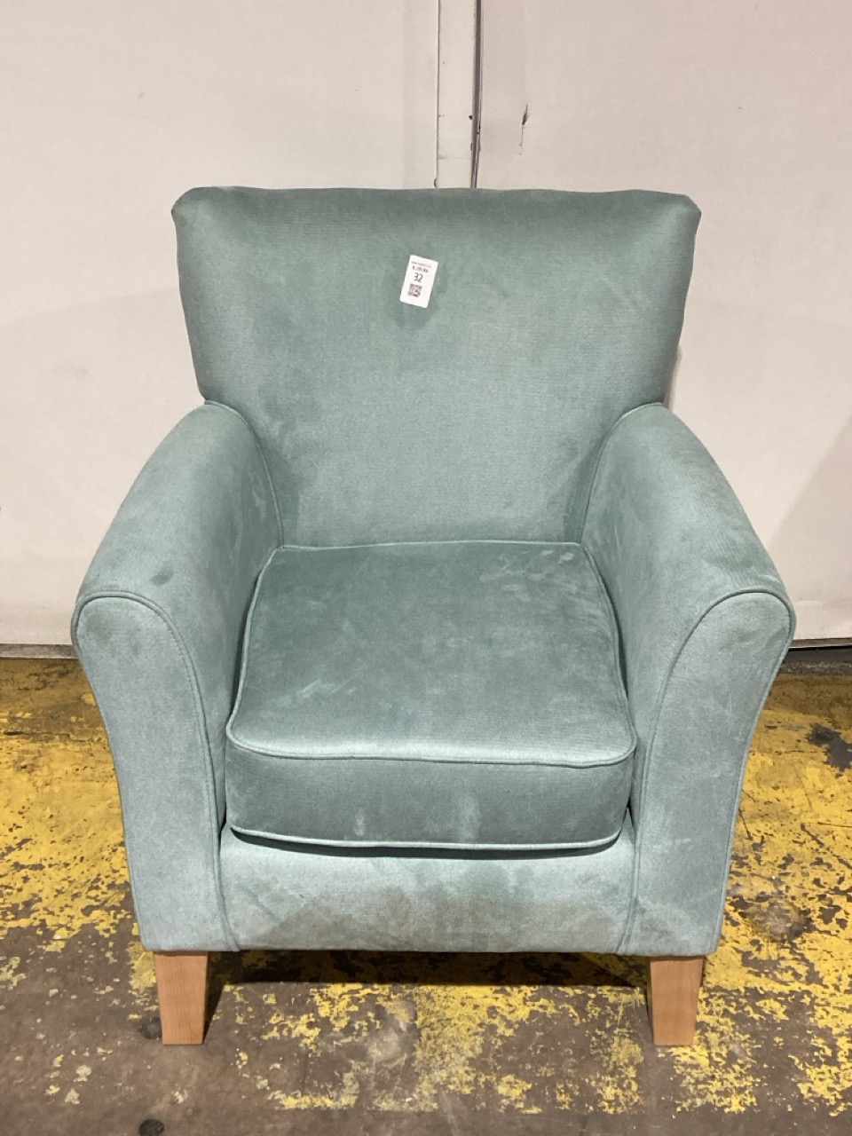 Lot 32  
            Birmingham - Collection or Delivery 

                
DAVID PHILLIPS R/RENOIR ARM CHAIR IN SEAGRASS IN-28656D ORIGINAL RRP £509