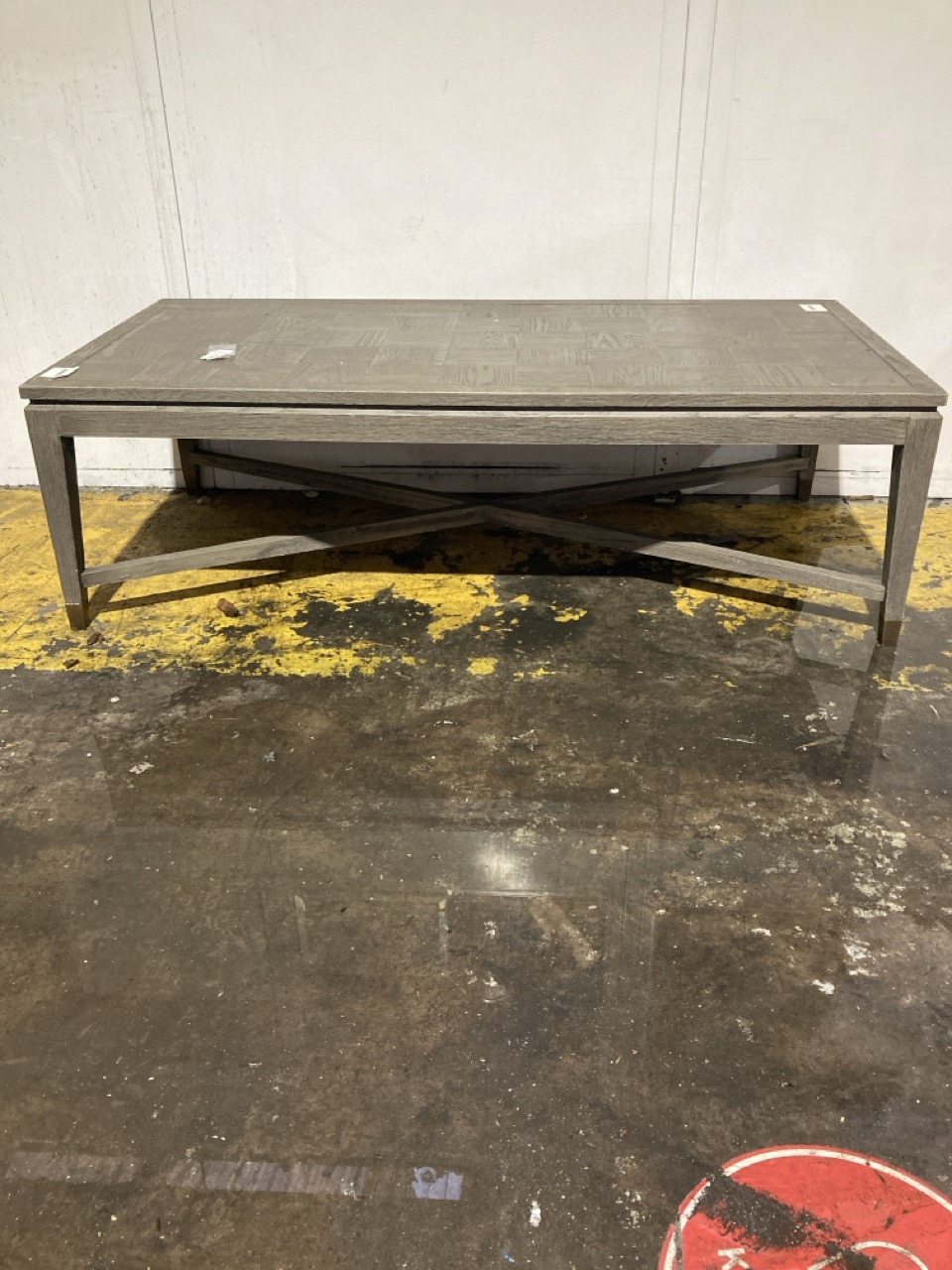 Lot 52  
            Birmingham - Collection or Delivery 

                
DAVID PHILLIPS R/ASTOR SQAURES COFFEE TABLE IN GREY IR-26751D ORIGINAL RRP £395