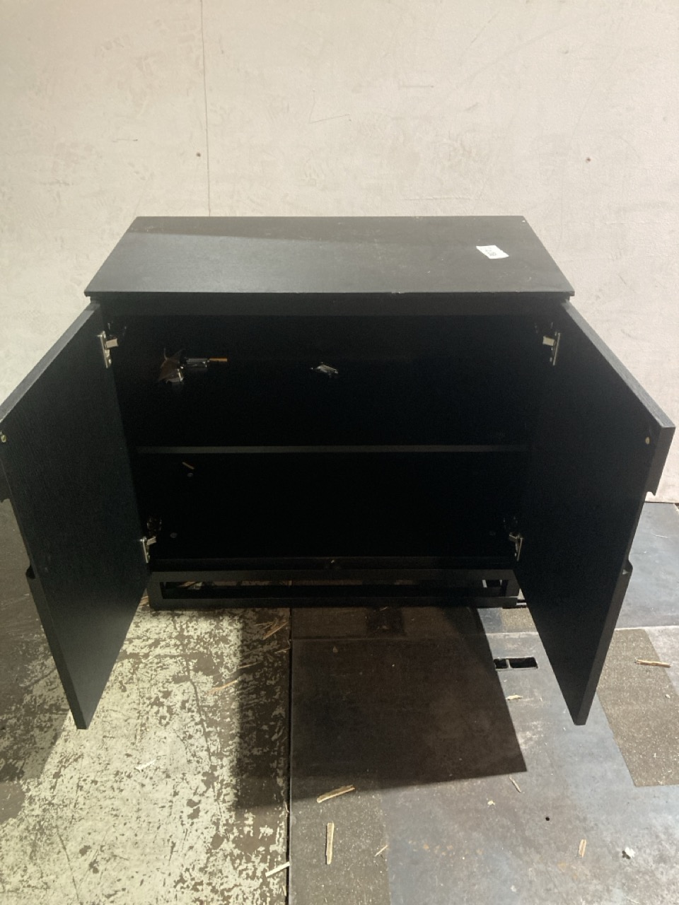 Lot 62  
            Birmingham - Collection or Delivery 

                
DAVID PHILLIPS R/LUCENA LOW SIDEBOARD IN BLACK IR-20781D ORIGINAL RRP £599