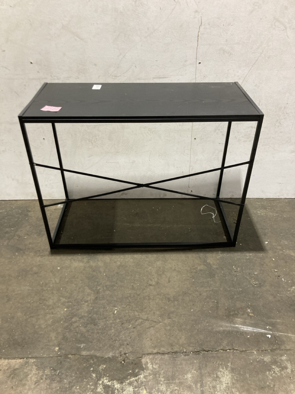 Lot 81  
            Birmingham - Collection or Delivery 

                
DAVID PHILLIPS R/POMONA DESK IN BLACK ORIGINAL RRP £249