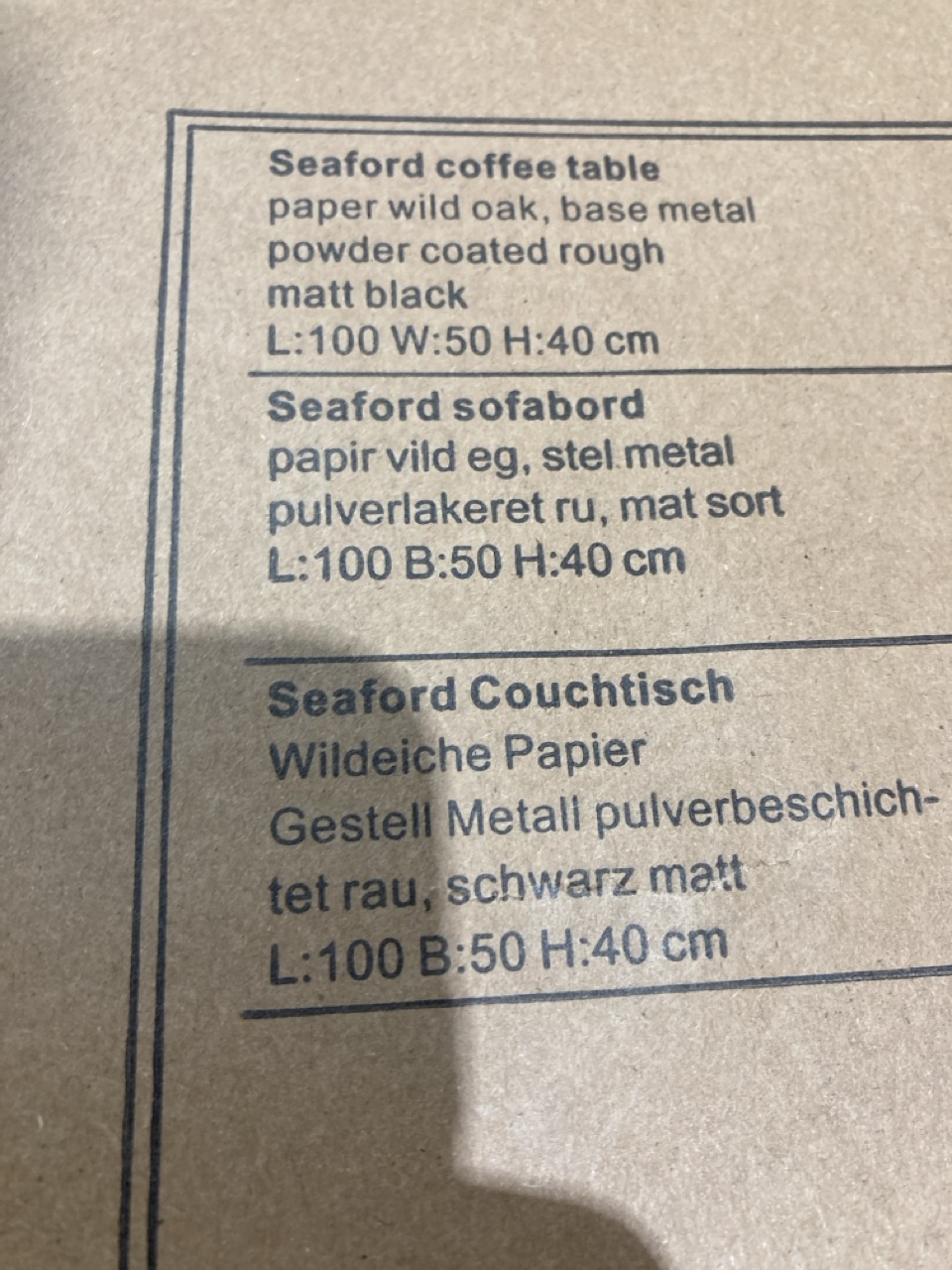 Lot 163  
            Birmingham - Collection or Delivery 

                
DAVID PHILLIPS SEAFORD COFFEE TABLE IN WILD OAK ORIGINAL RRP £349