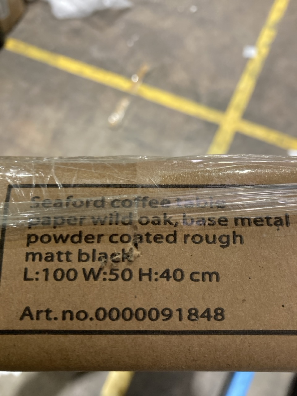 Lot 164  
            Birmingham - Collection or Delivery 

                
DAVID PHILLIPS SEAFORD COFFEE TABLE IN WILD OAK ORIGINAL RRP £349