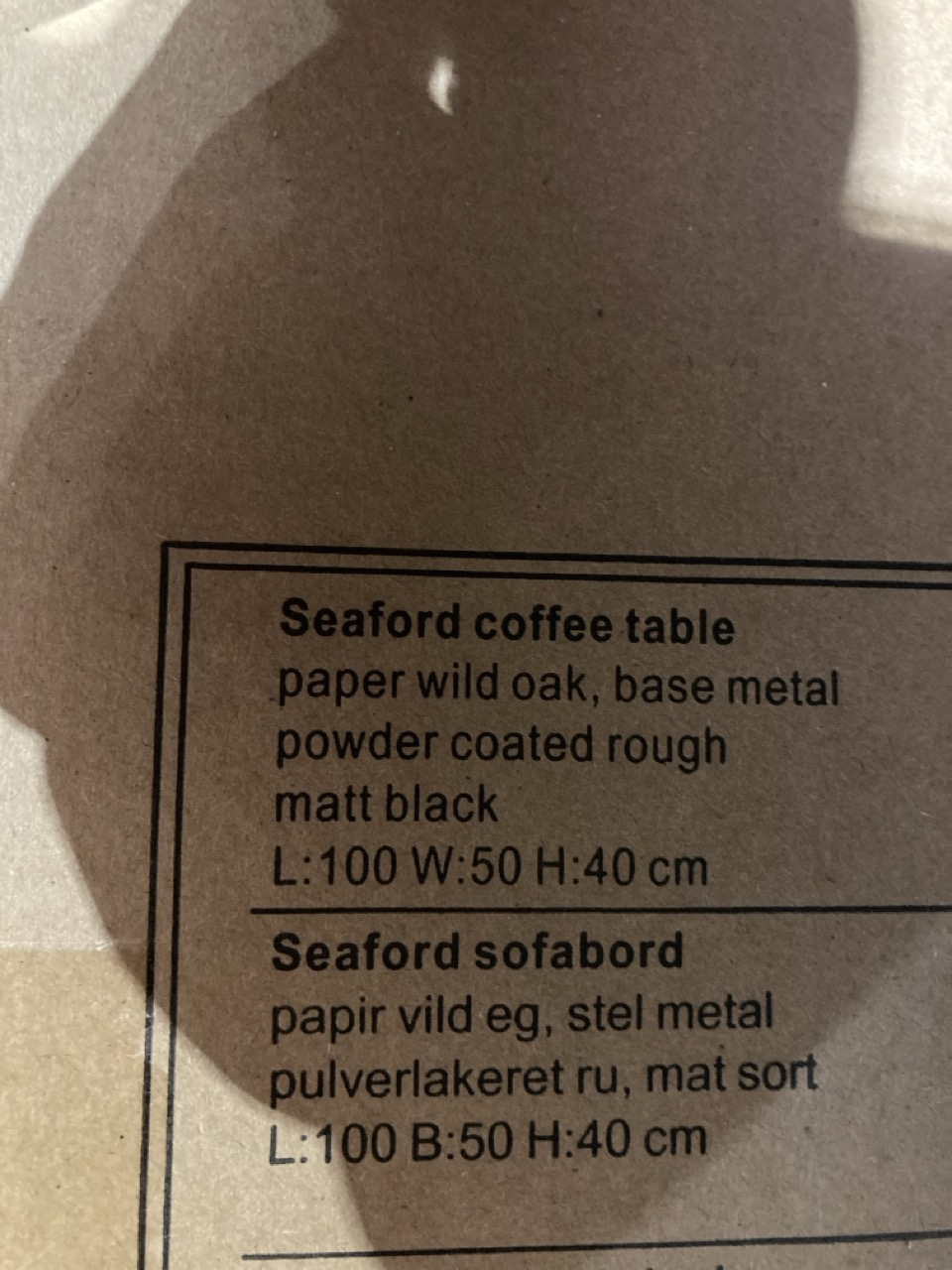 Lot 165  
            Birmingham - Collection or Delivery 

                
DAVID PHILLIPS SEAFORD COFFEE TABLE IN WILD OAK ORIGINAL RRP £349