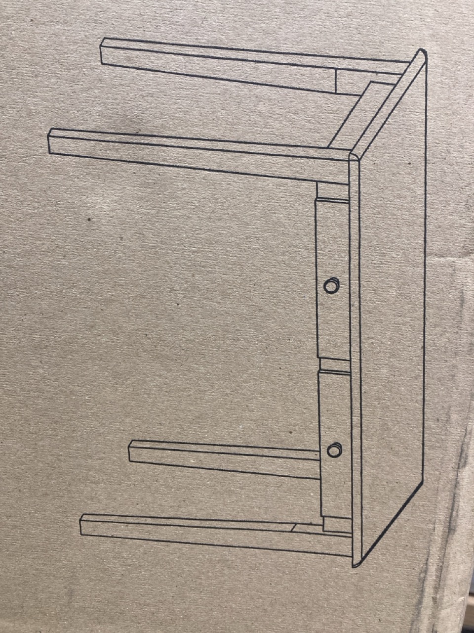 Lot 171  
            Birmingham - Collection or Delivery 

                
DAVID PHILLIPS CARRINGTON DESK IN BLACK ORIGINAL RRP £134