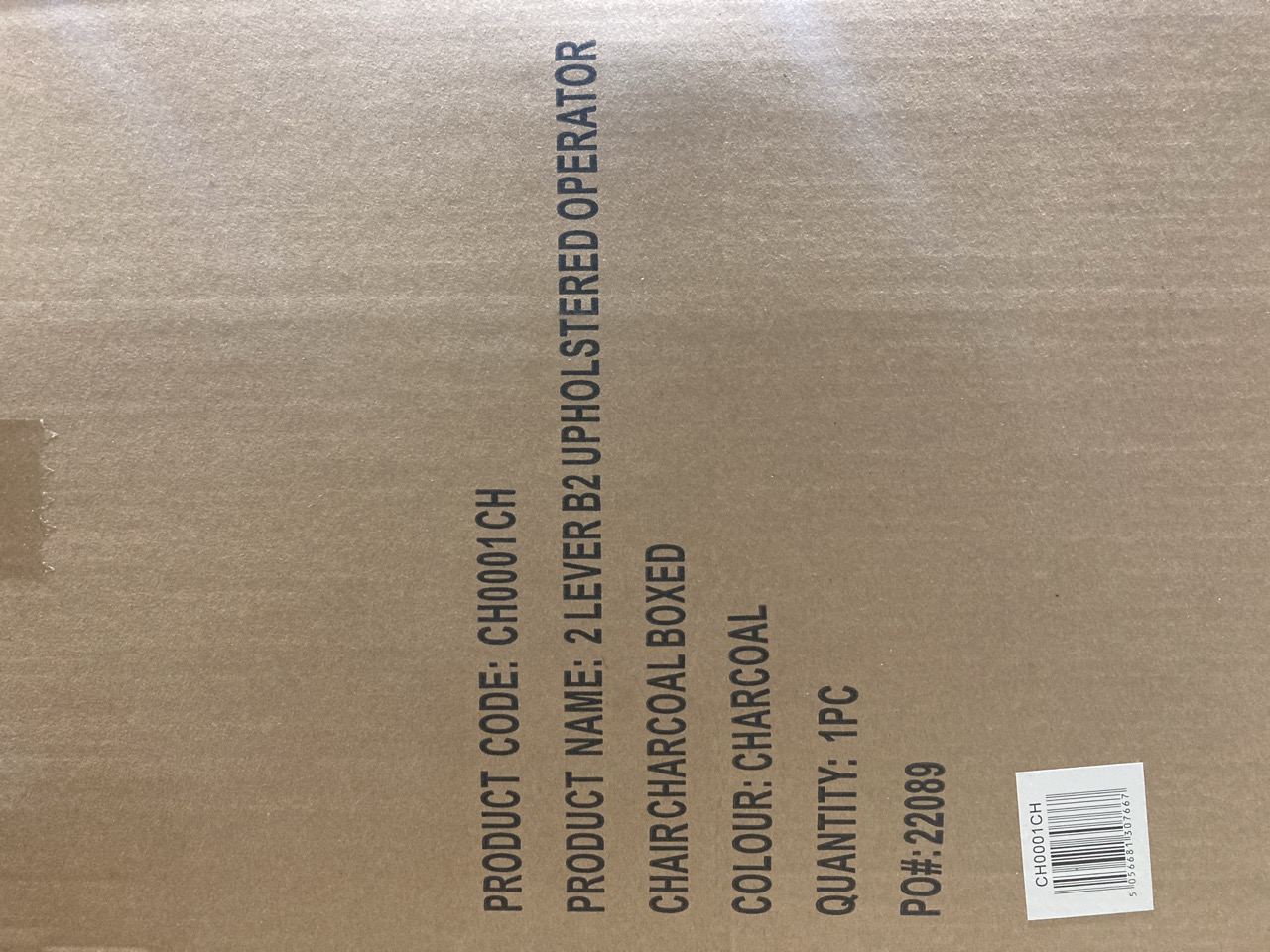 Lot 194  
            Birmingham - Collection or Delivery 

                
DAVID PHILLIPS CONTESSA  TASK CHAIR IN CHARCOAL ORIGINAL RRP £89