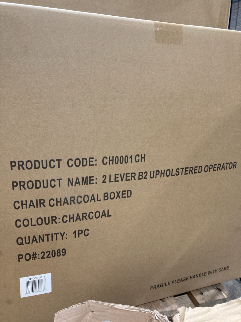 Lot 195  
            Birmingham - Collection or Delivery 

                
DAVID PHILLIPS CONTESSA  TASK CHAIR IN CHARCOAL ORIGINAL RRP £89